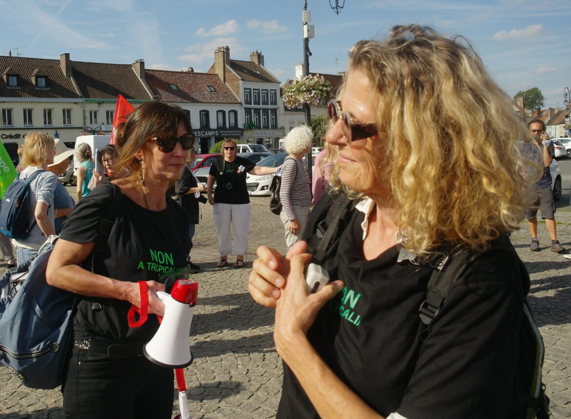 Déclaration du collectif lors de la 4eme vague contre Tropicalia, par Catherine et Hélène